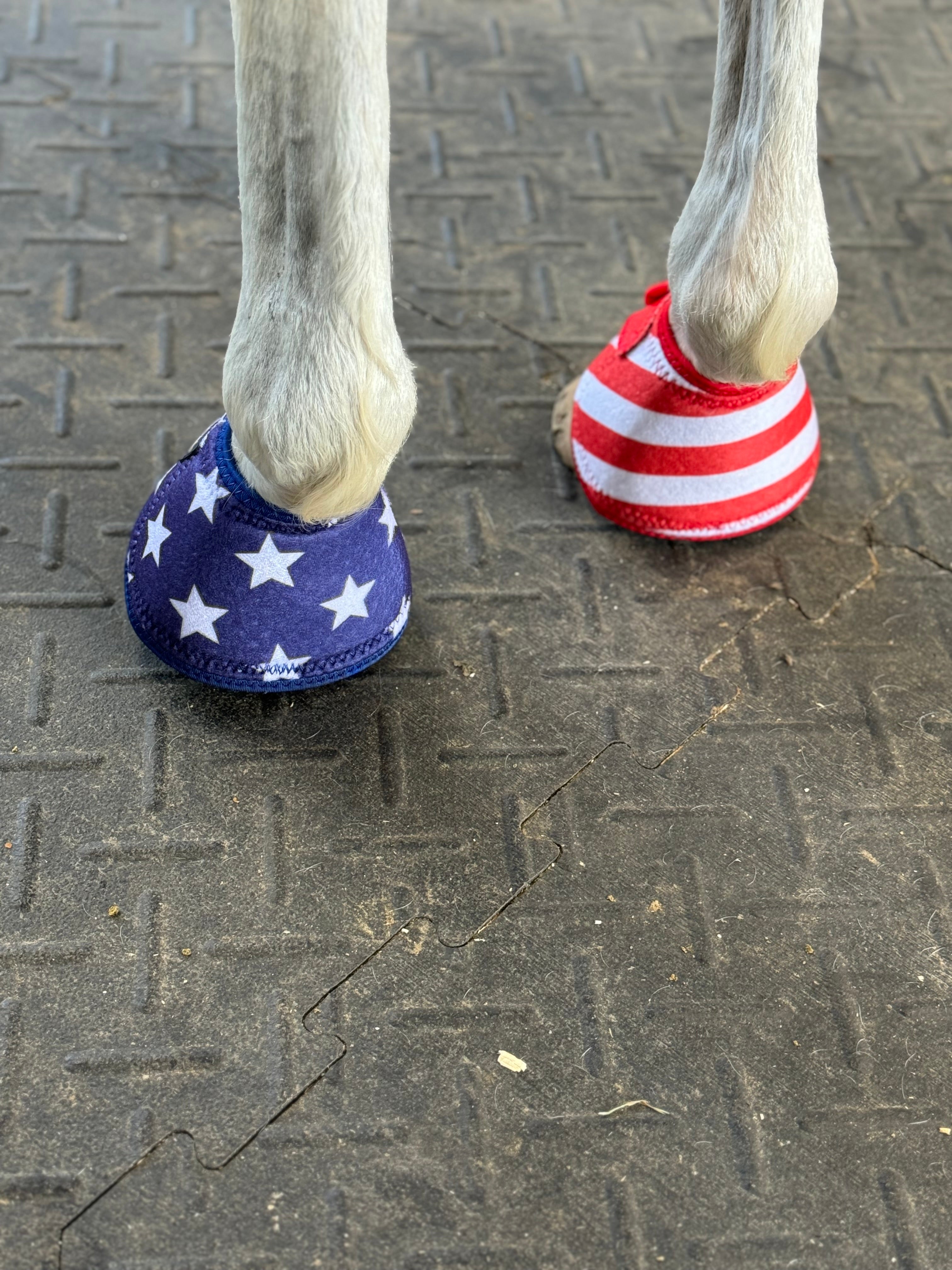 American Flag Bell Boots