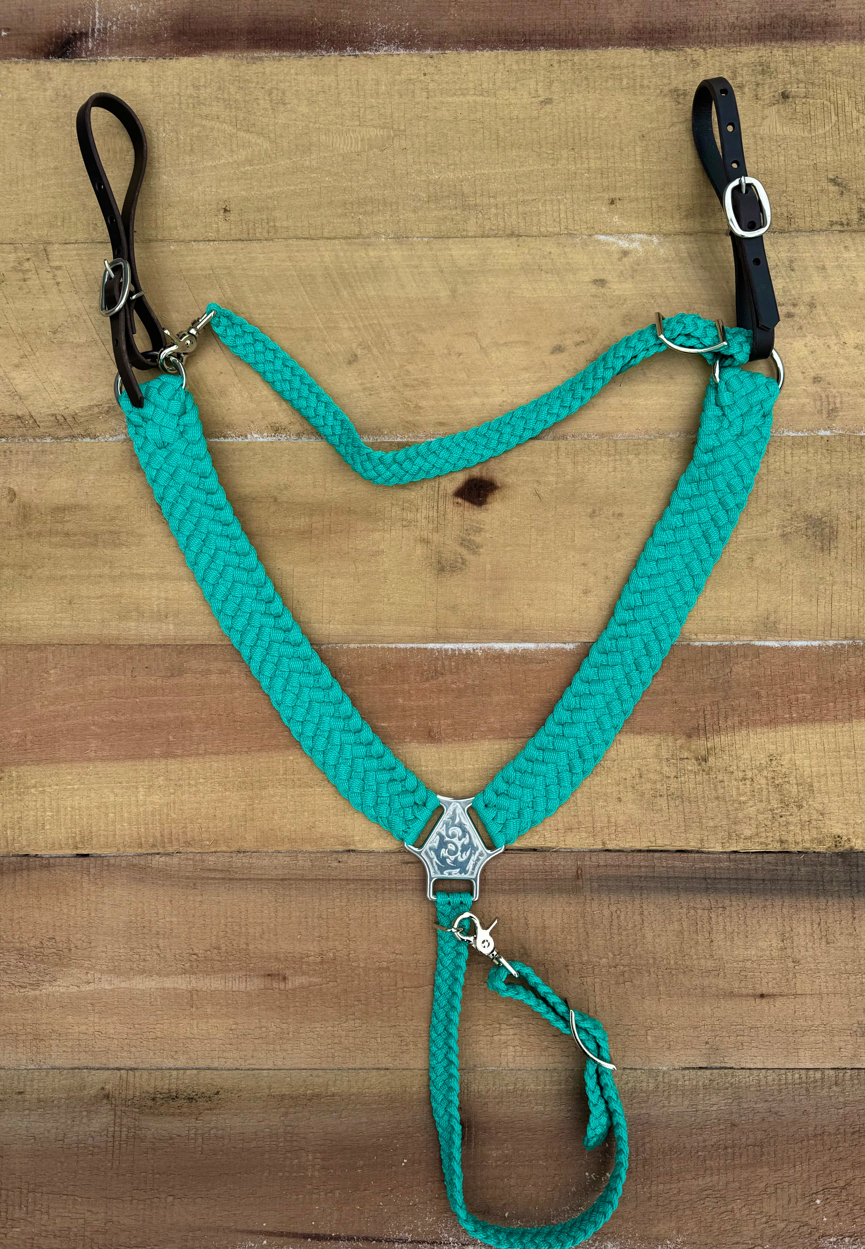 Turquoise Breast Collar & Wither Strap