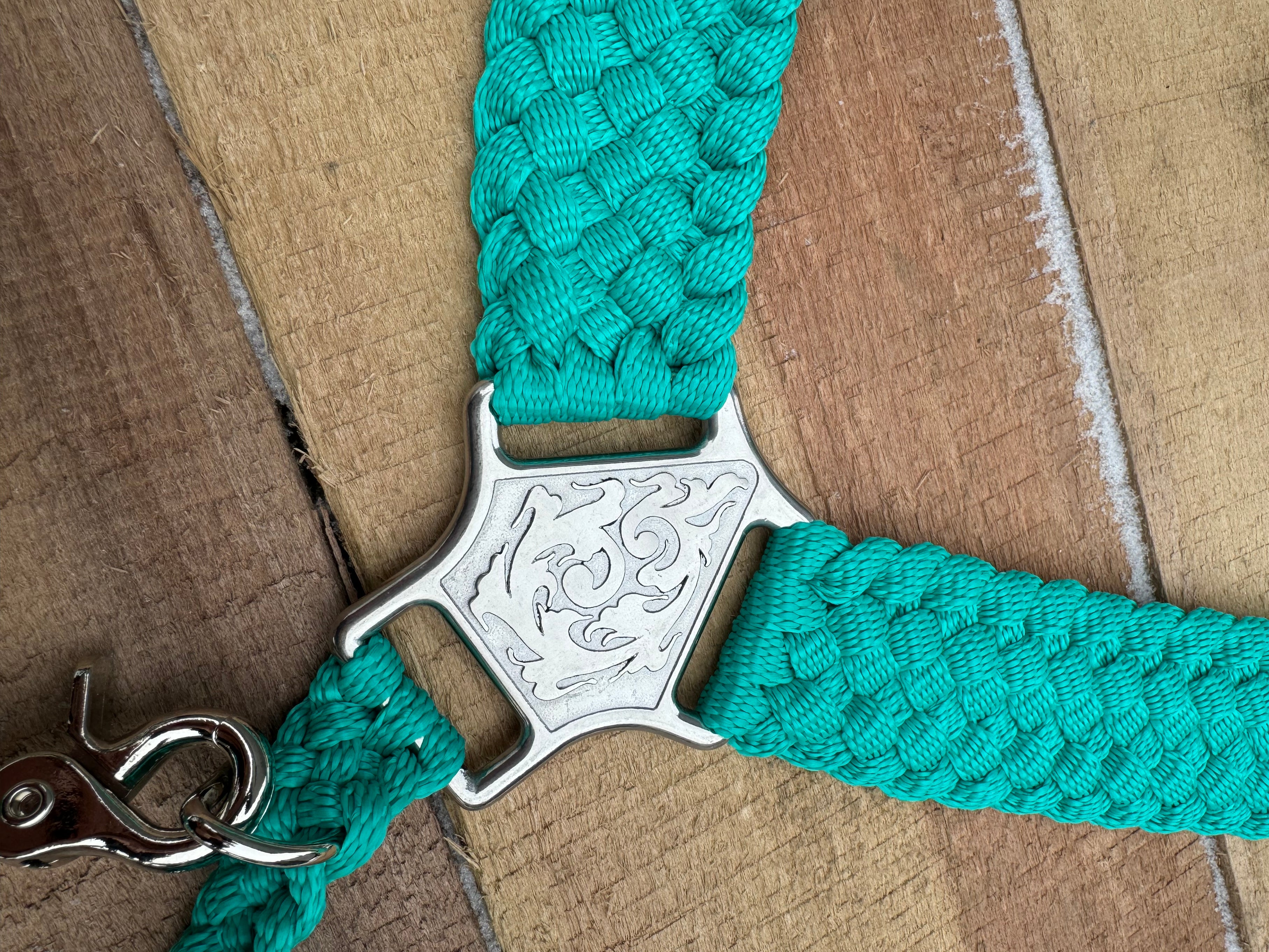 Turquoise Breast Collar & Wither Strap