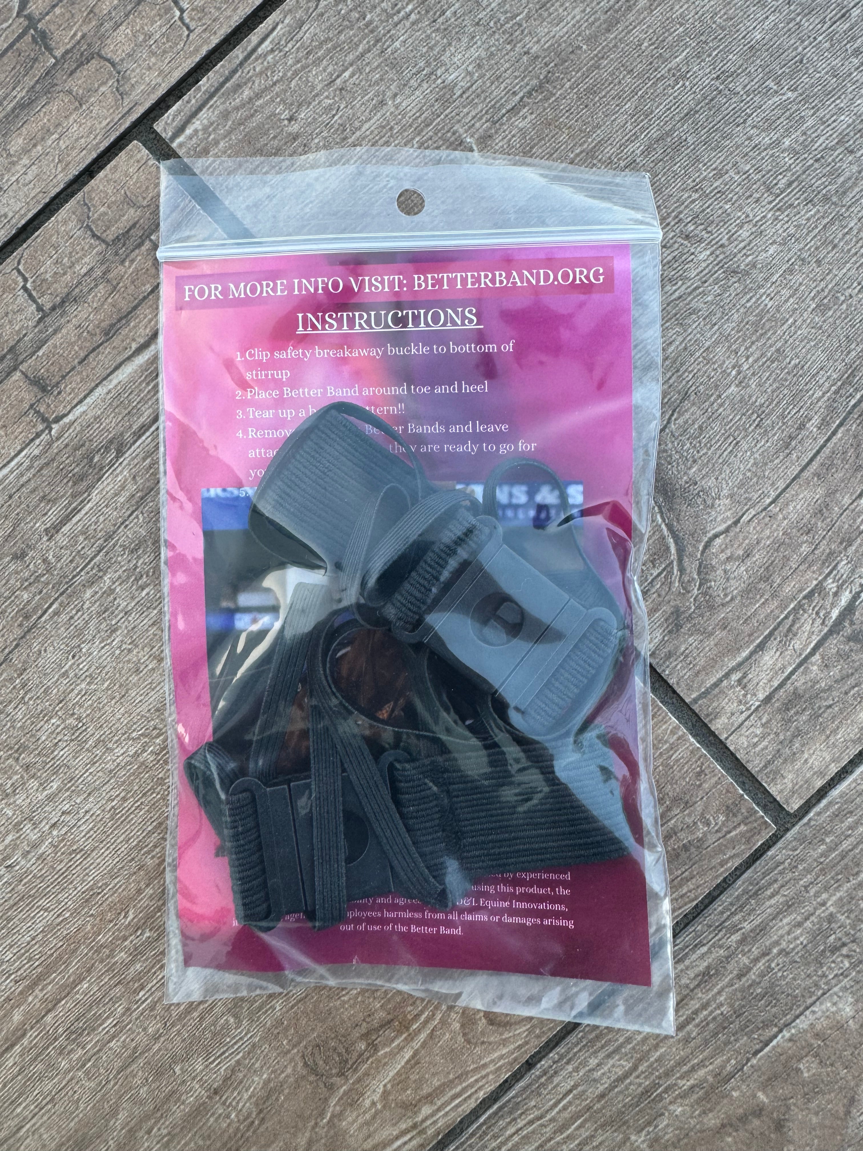 Black Pair of Better Bands (all sizes)