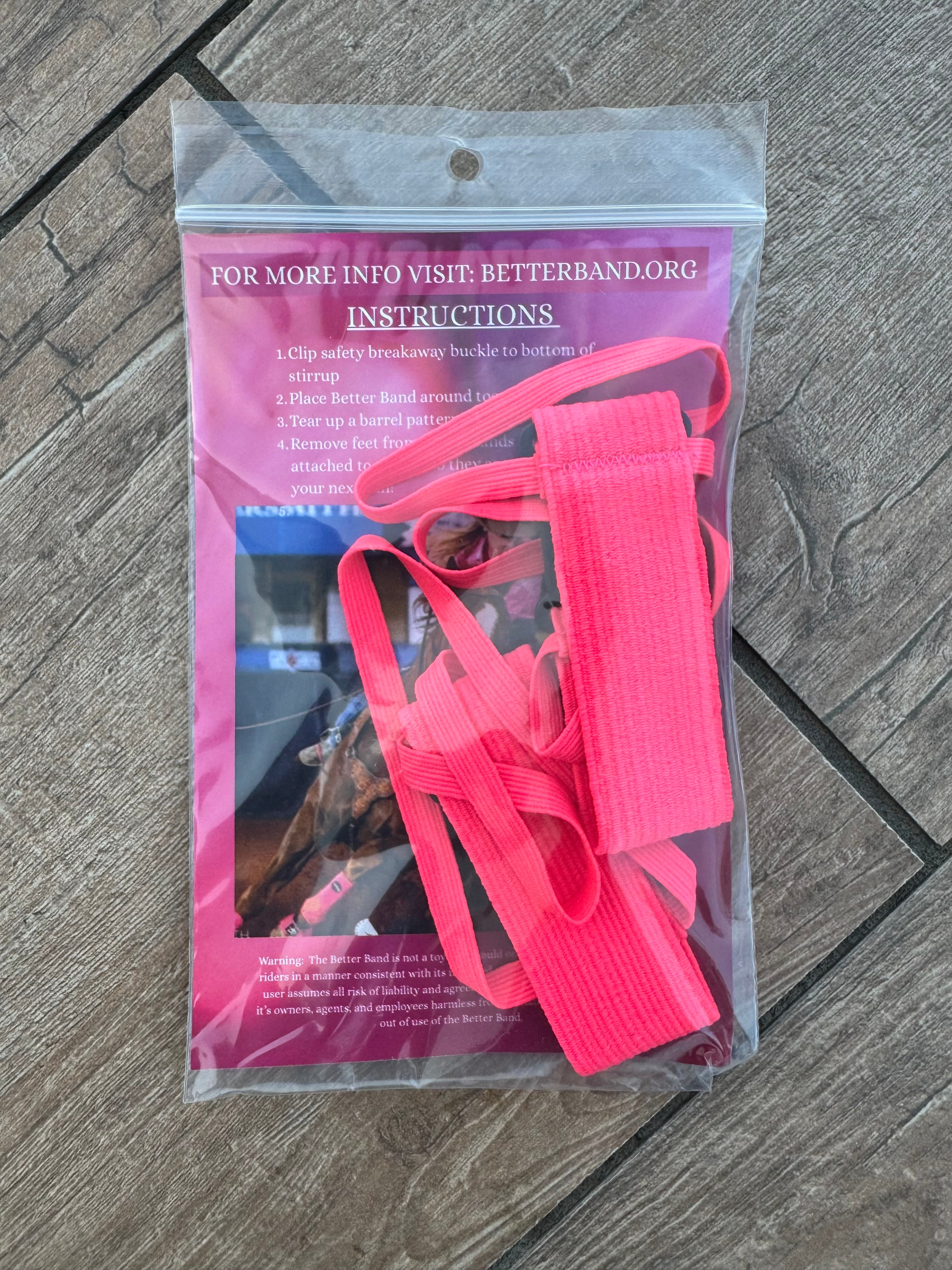 Pink Pair of Better Bands (all sizes)