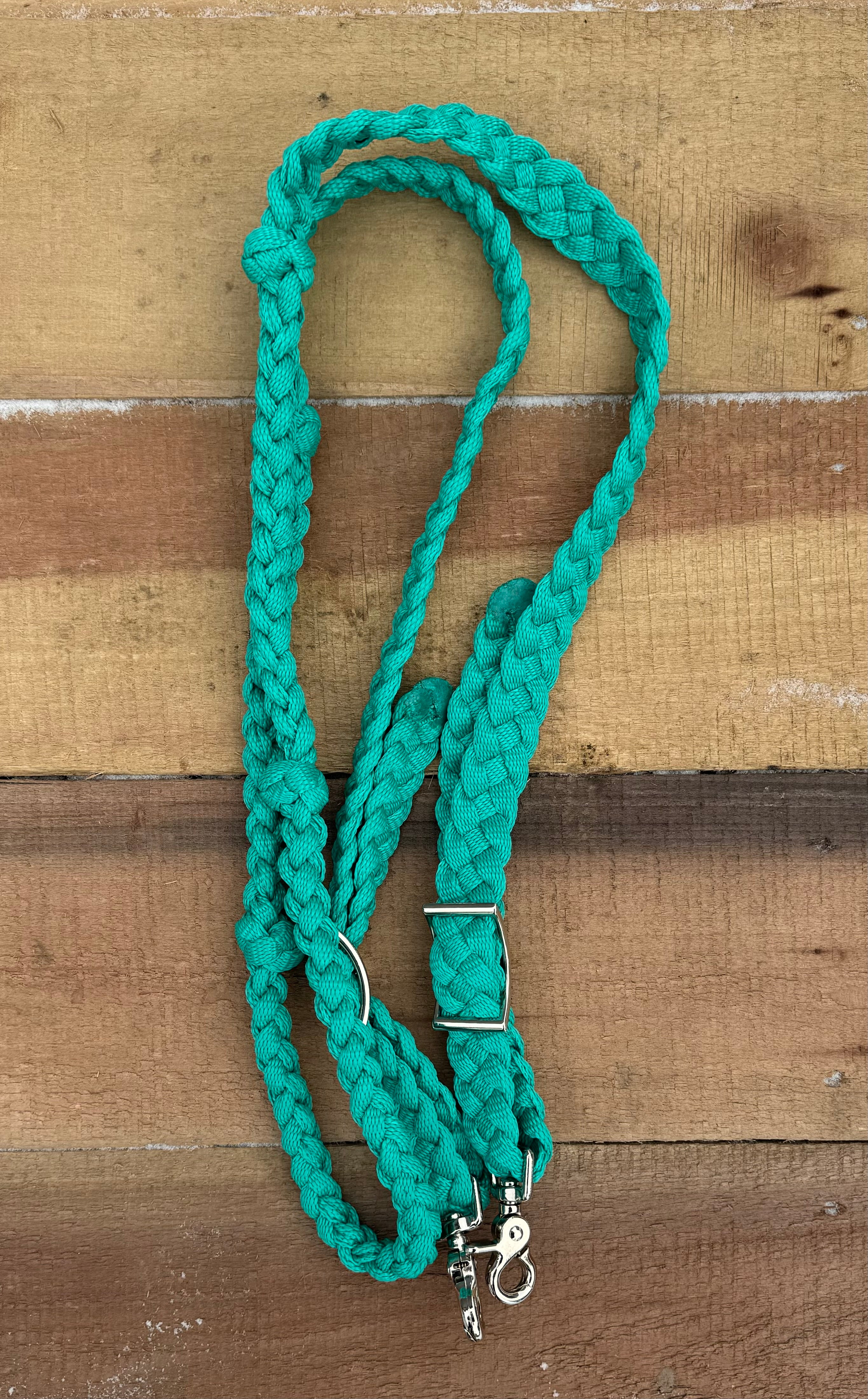 Turquoise 8 ft Reins