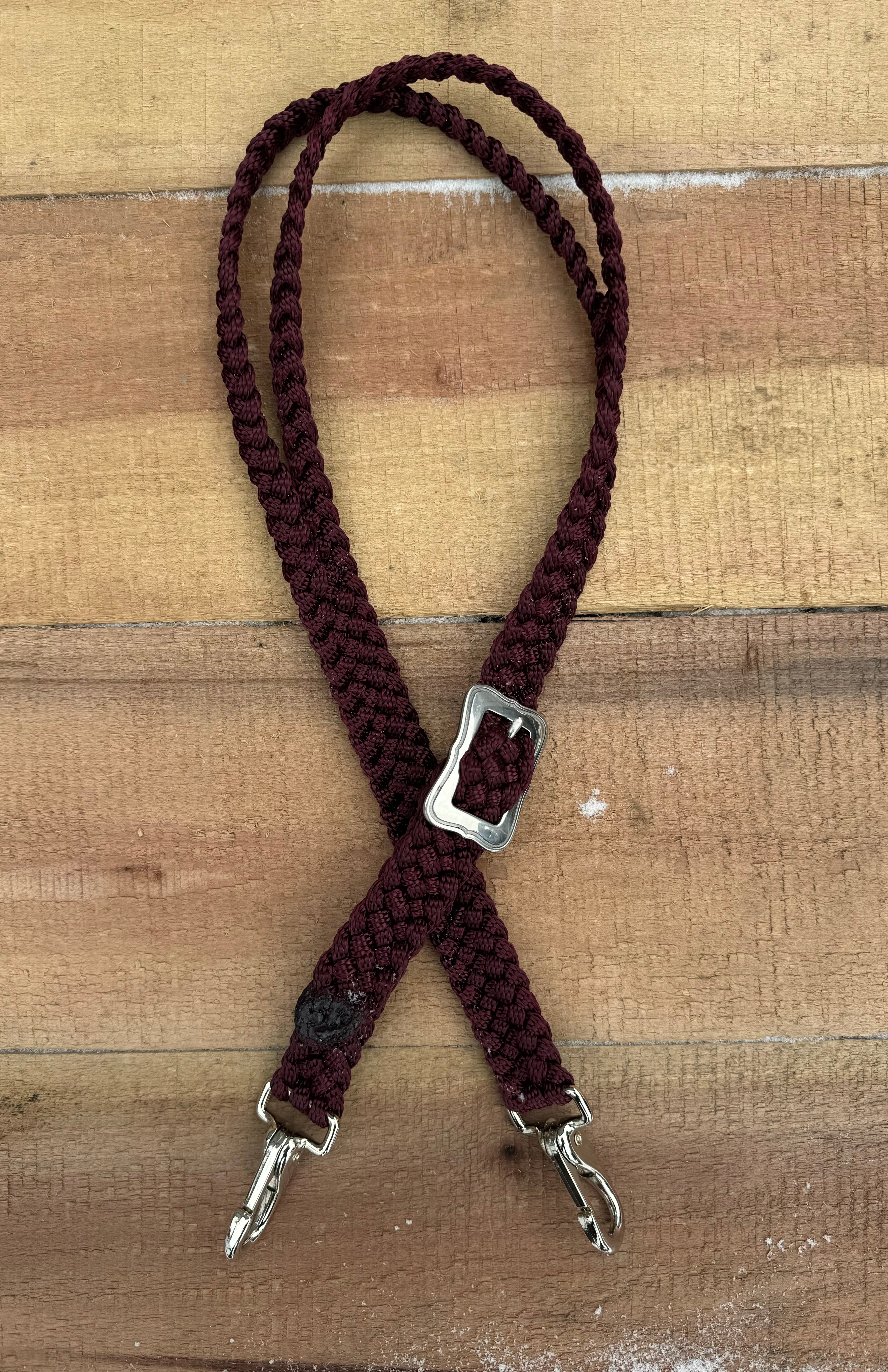Maroon Split Ear Quick Change Headstall
