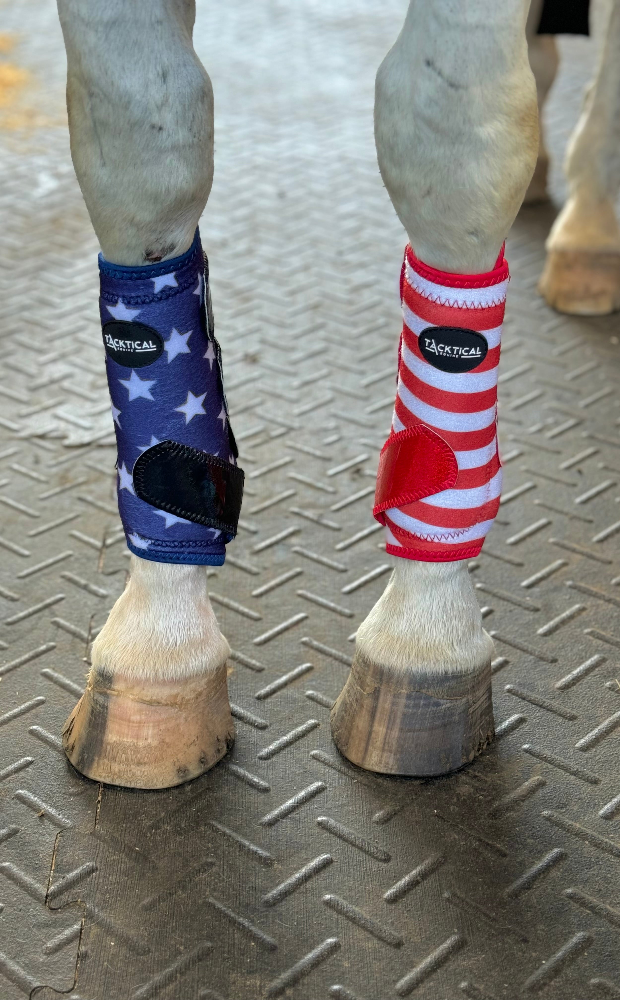 American Flag Splint Boots