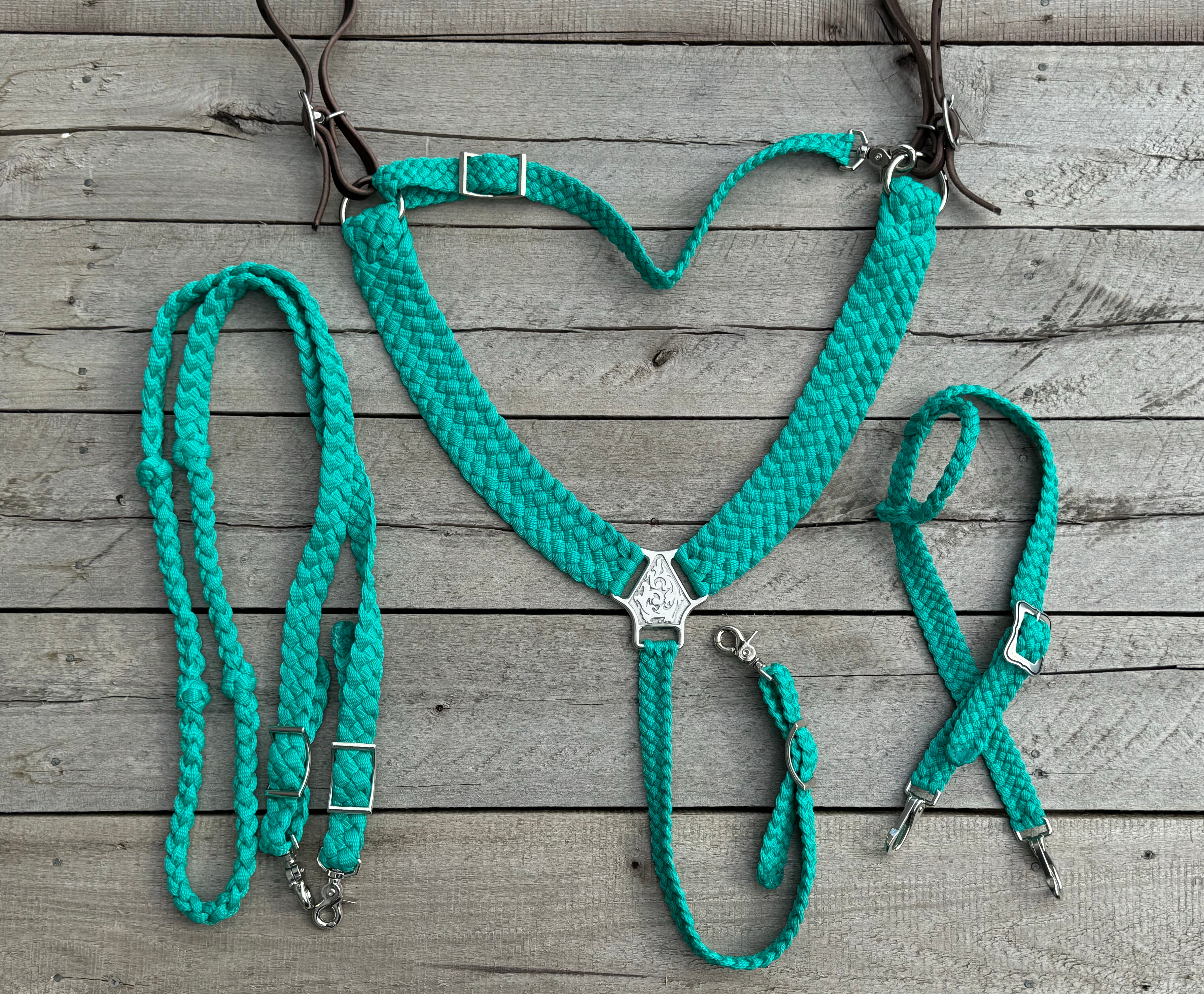 Turquoise Tack Set