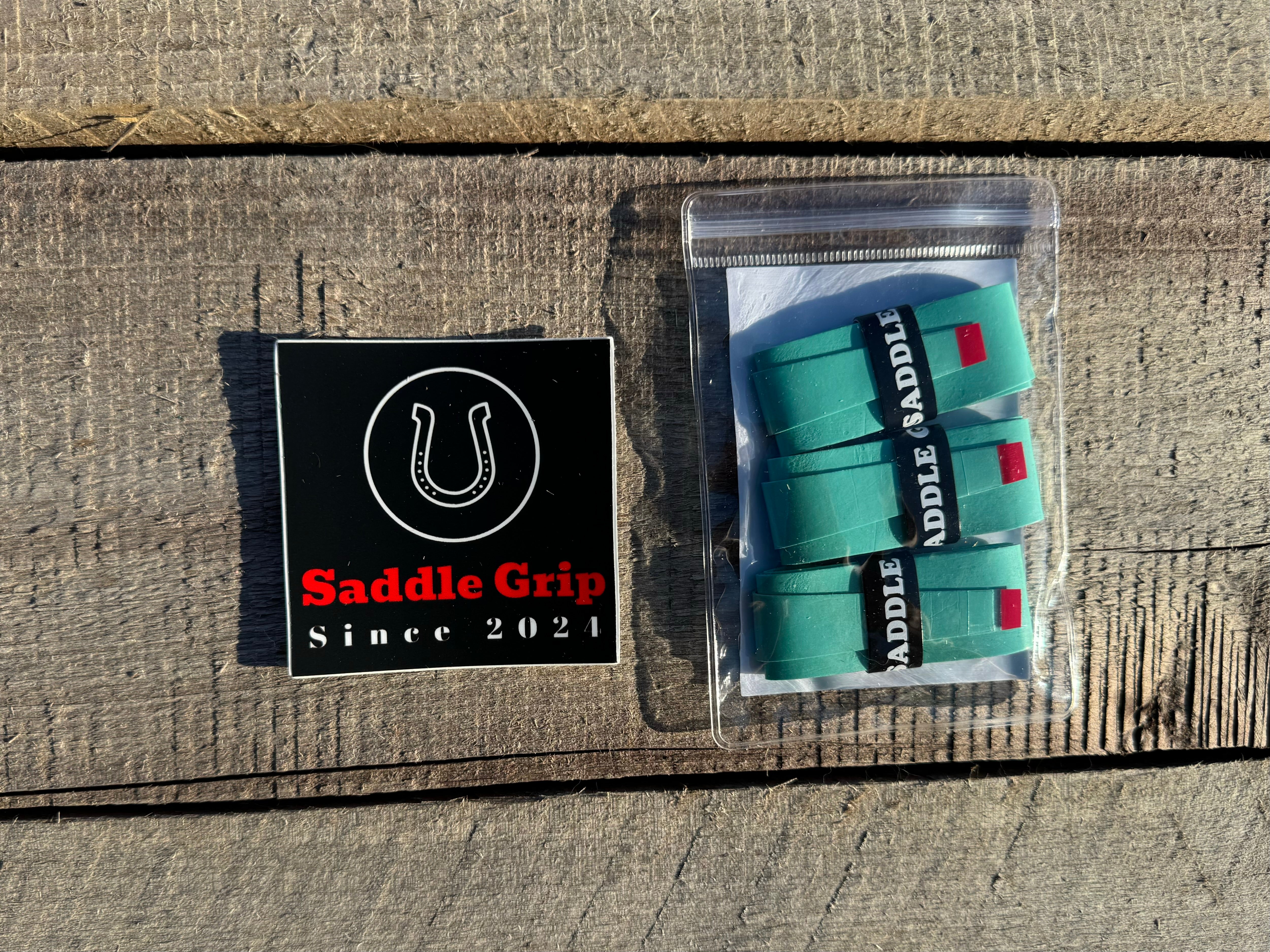 Green Saddle Grip
